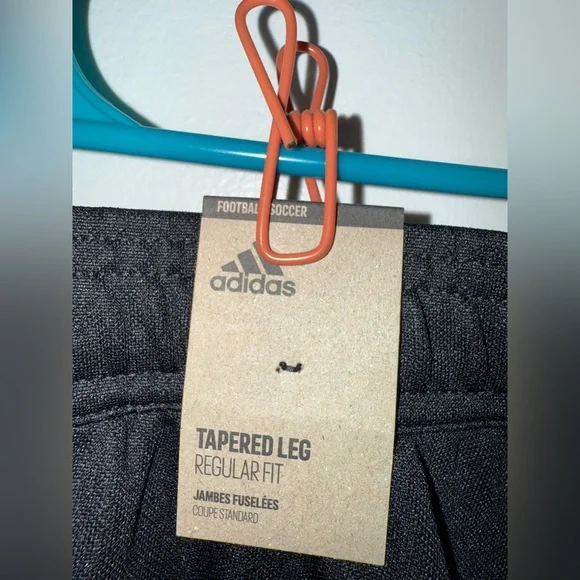 Adidas men’s Black Joggers - Picture 11 of 13